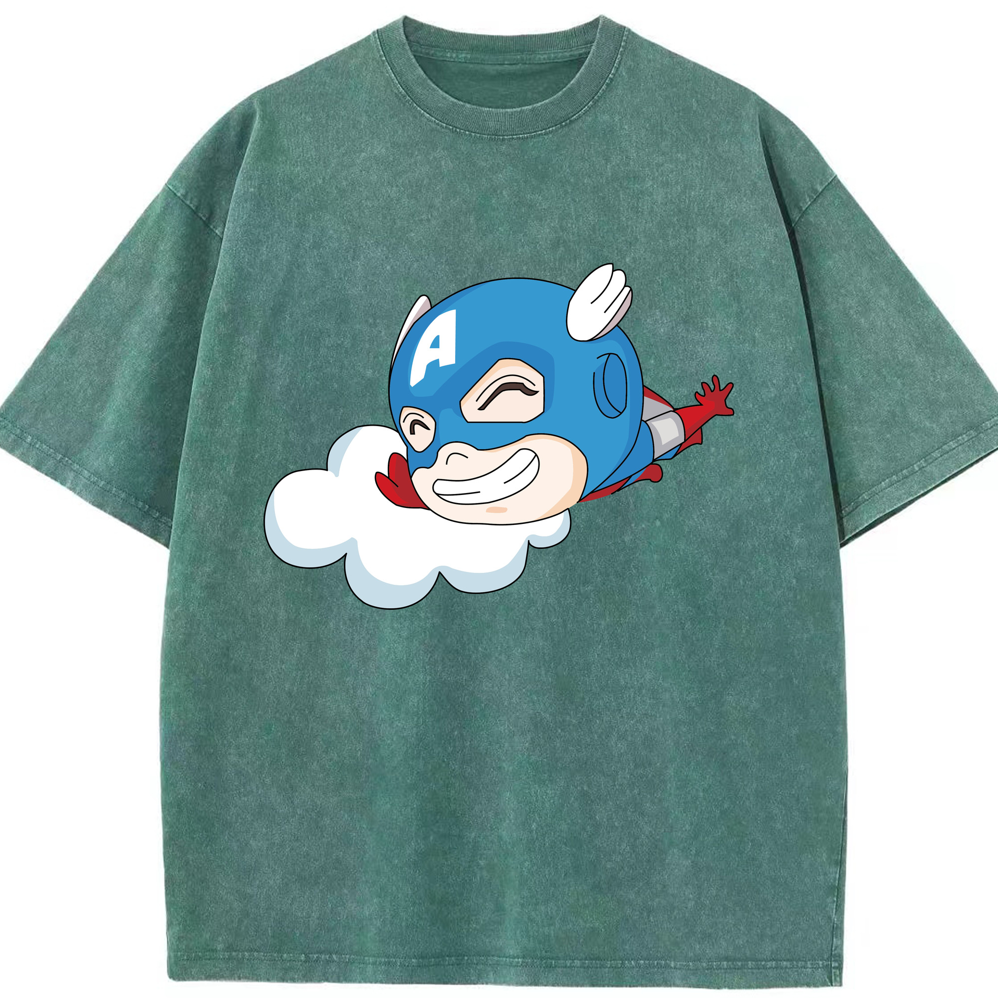 （画像用） アベンジャーズ The Avengers 綿100% ヴィンテージ風 半袖Tシャツ（フロントプリント）